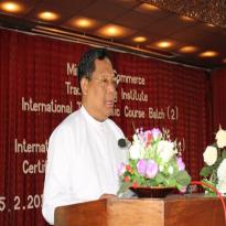 This is a Closing Ceremony and Certificate Awarding photo.